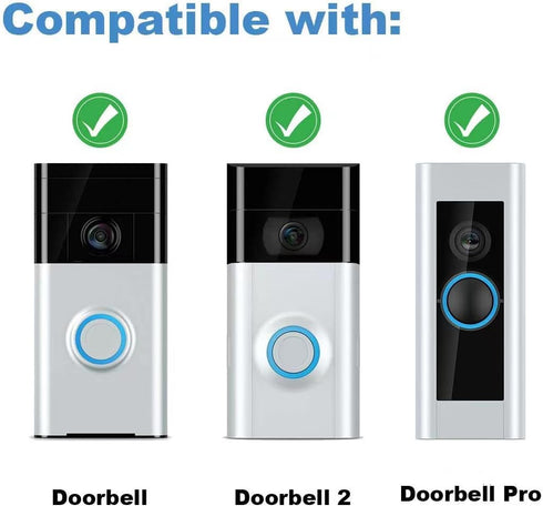 Screwdriver and Screws Kit for Doorbell, T6 T15 Bit Screwdriver for Video Doorbell,Doorbell 2, Doorbell Pro and Elite Battery Change, Charge and R...