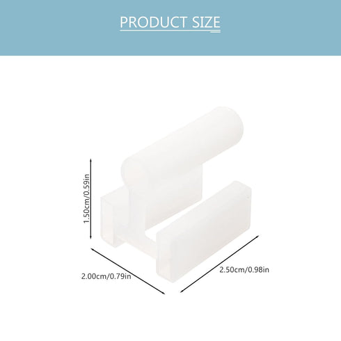 DOITOOL Outlet Covers 100pcs 3 Prong Plug Cover Plastic Socket Covers Electrical Protector Safety Caps for Electrical Outlets Easy Install Outlet ...