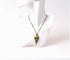 Cathercing Crow Skull Pendant Necklace for Men on Halloween Boys Skull Necklace Chain Jewelry Necklaces for Women Festival Ornament (Bronze)...
