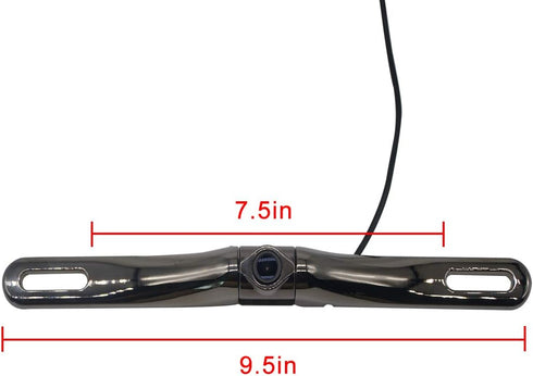 HD Backup Camera - 170 Wide Angle, Universal License Plate, IP69 Waterproof, Reverse Camera for Cars & Trucks...