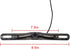 HD Backup Camera - 170 Wide Angle, Universal License Plate, IP69 Waterproof, Reverse Camera for Cars & Trucks...