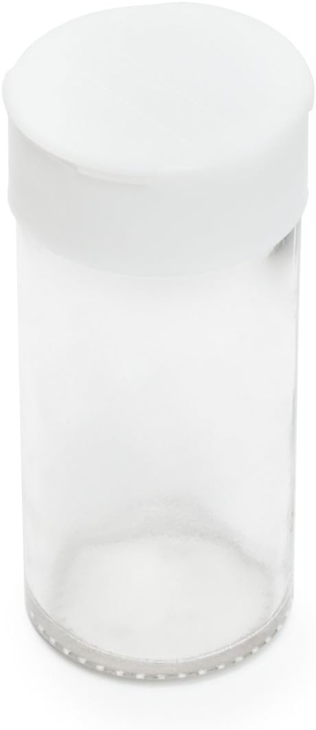 Fox Run Spice Storage Jar, 6-Ounce, Clear...