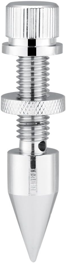 4 Pcs Chrome-Plated Copper Speaker Spike Set, Subwoofer CD Audio Amplifier HiFi Speaker Turntable Isolation Stand Cone Feet + Base Pad Shockproof ...