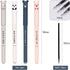 Erasable Gel Pens, 0.5mm Erasable Ballpoint Pen 4 Pack Cartoon Animal Rollerball Gel Pens with 20 Refills and 2 Erasers for Adult Writing Kids Cal...