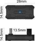 180 Degree Angle USB C Adapter (2 Pack), U Shape USB C Male to USB C Female PD 140W Extender Connector for ROG Ally,Steam Deck,Switch,Laptop,Table...