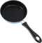 Nonstick Mini Egg Pan, 4.7inch One Egg Frying Pan Omelet Pan Single Egg Pan Stainless Steel Mini Skillet Induction Small Egg Skillet(blue)...