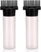 Hair Oiling Applicator With Comb Root 2 Pack 6 OZ Hair Dye Bottle Plastic Squeeze Bottles Scale for Hair Care Scalp Oil Applicator Hair Oil Dispen...