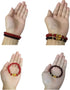 2 Pcs Feng Shui Good Luck Bracelets for Men Women, Wealth Prosperity Charm Bracelet with Golden Pi Xiu Pi Yao, Attract Good Luck and Wealth(6mm, 8...