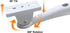 Mini Projector Wall Mount Security Camera Mount Bracket for Camera with 1/4 Screw Head Wall Mount Projector, and Webcam Housing (White) (9.57)...