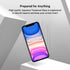 Belkin ScreenForce TemperedGlass Screen Protector for Apple iPhone 11 w/Antimicrobial-Treated, Ion Exchange Strengthened & Included Easy Align Tra...
