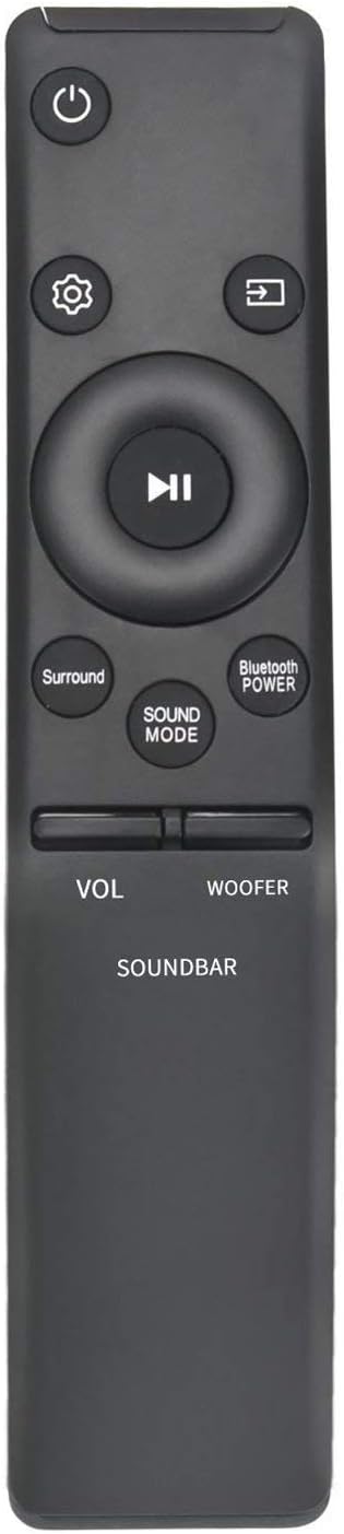ALLIMITY AH59-02758A Replaced Remote Control Fit for Samsung SOUNDBAR HW-M4500 HW-M360 HW-M360/ZA HW-M370/ZA HW-M430 HW-M450 HW-M370 HW-M450/ZA HW...