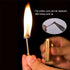 Permanent Match, Keychain Flint Metal Matchstick Fire Starter, Waterproof Emergency Flint Fire Starter for Outdoor Camping Survival,Great Gift...