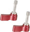 CAMVATE M6 Ratchet Wingnut Assembly Knob Red(A Pair) - 2160...