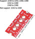 JOYJOM Nvme NGFF M.2 2230 to 2242 Adapter, 2230 to 2280 Adapter, 2230 to 2260 Extender, Support 2240 to 2280, 2260 to 2280 M2 Adapter...