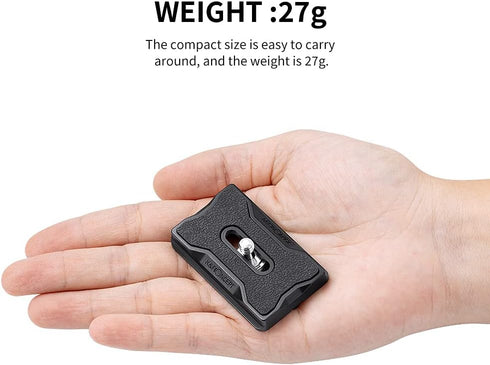 K&F Concept K-28 Camera Tripod Quick Release Mounting Plate...