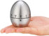 Egg Timer Wind up Kitchen Cooking Timer Reminder Mechanical Reminder Cute Mechanical Rotating Alarm with 60 Minutes for Cooking (Silver)...