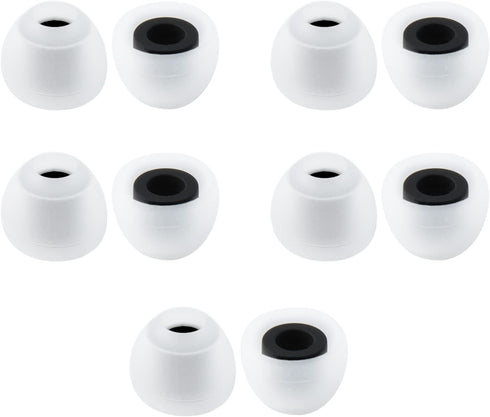 5 Pairs KBEAR 07 Ear Tips, KINBOOFI Silicone Eartips Earbuds for KZ ZST ZS10 PRO AS10 ZSN ZSN ZSN PRO X ZSN PRO ZAR ZS10 PRO X Wired Headphone (45...
