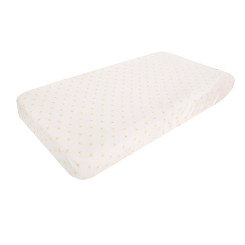 Premium Knit Changing Pad Cover by Copper Pearl: Soft, Stylish, and Universal Fit for All Standard Diaper Changing Pads, Trendy Design Changing Pa...
