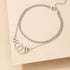 Boho Handcuffs Ankle Bracelet Silver Layered Anklet Chain Fashion Foot Jewelry Summer Beach for Women...
