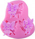 3Pcs/Set Flower Fairy Fondant Mold Angel with Wings Silicone Mold for Cupcake Cake Topper Decorating, Polymer Clay, Crafting, Resin Epoxy, Jewelry...