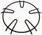 Kitchen Stove Accessories - Five Ear Cream Pot Shelf Safe Gas Stove Pot Fittings Bracket Rack...
