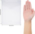 21 Pieces Clear Stamp and Die Storage Bag Pockets Resealable Plastic Seal Storage Envelopes Case Dies Stamp Storage Pocket for Christmas DIY Paper...