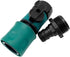 Plastic Garden Hose Quick Connect with Shutoff Valve Set Male and Female, 3/4” Quick Connectors with Valve for Water Hose Coupling, Quick Release ...