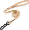 Waterproof Dog Leash Carabiner Leash for Dogs Soft Handle Easy Care 5ft*15mm*2.0mm Sand...