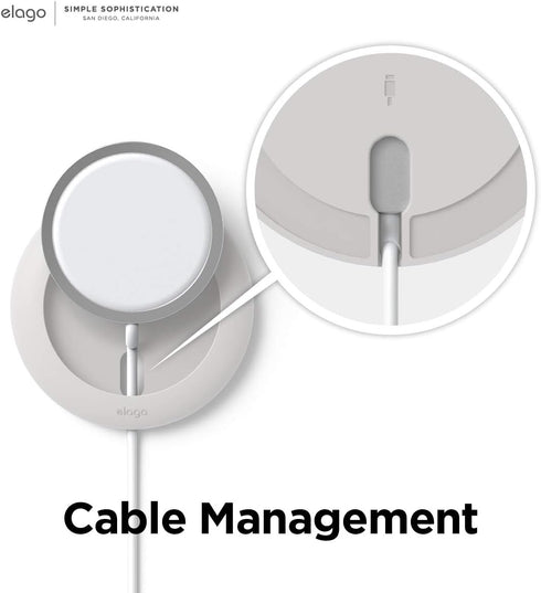 elago Charging Pad Compatible with MagSafe Charger, Compatible with iPhone 15, 14, 13, 12 Models, AirPods Pro & AirPods 3 - Magnetic Charger Holde...