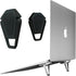 Portable Invisible Laptop Stand - 2PCS zinc Alloy Laptop Mini Stand Heat Dissipation pad, Laptop Lifter Suitable for 12-20 inch Laptop (Black)...
