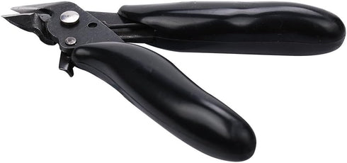 Eagles 3.5Inch Micro Soft Wire Cutter,Mini Shear Flush Cutter for Electronics, Making Jewelry-Black...