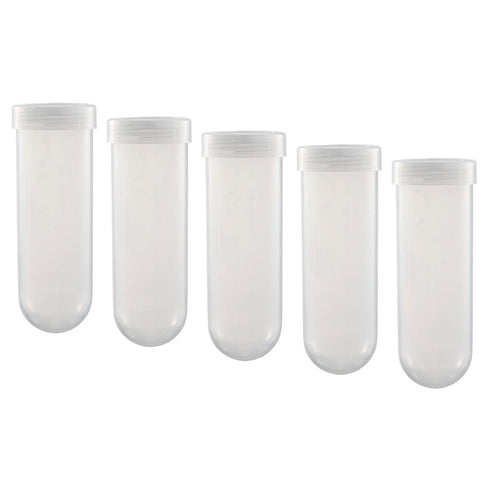 YOKIVE 10 Pcs Plastic Centrifuge Tube, Laboratory Tube with Round Bottom and Screw Cap | Identify Fill Level, Great for Molecular Biology (100ml)...