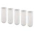 YOKIVE 10 Pcs Plastic Centrifuge Tube, Laboratory Tube with Round Bottom and Screw Cap | Identify Fill Level, Great for Molecular Biology (100ml)...