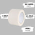 Lichamp Wide Masking Tape 3 inches, 1 Pack General Purpose Beige Masking Tape White Masking Paper, 3 inches x 55 Yards x 1 Roll...