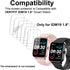 Screen Protector Compatible with IDW19 1.8” MILOUZ aeac KALINCO Quican Hoowel Veryfit Smart Watch, Soft TPU, 6-pack, Bubble Self-healing...