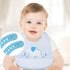 4pcs Bib Extension Belt Silicone Bib with Pocket Water Resistant Bibs Feeding Bibs Baby Bibs Extender Bibs Extender for Baby Waterproof Bibs Water...