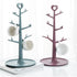 Mug Tree for Counter Coffee Cup Holder Organizer Hanger for Countertop Tea Cup Stand for Desk Table Countertop (Red, Large)...