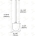 Angle Simple Toilet Brushes, Toilet Bowl Scrubber Brush Head 3 PCS with Cleaner Wand for Bathroom Restroom...
