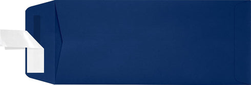 LUXPaper #10 Policy Business Envelopes | Peel & Press | 4 1/8" x 9 1/2" | Navy Blue | 80lb. Text | 50 Qty...