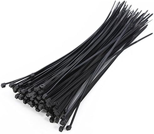 SYD 4 Inch length, 18lb Small size Self Locking Nylon Cable Zip Ties -1000 Piece (Black)...