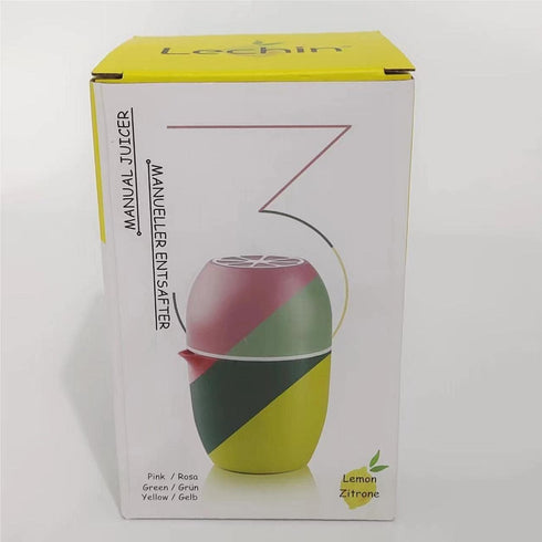 Hand Juicer - Citrus Juicer with Lemon Shape - Hand Lemon Juicer with Two Press Options for Different Fruits (Green)...