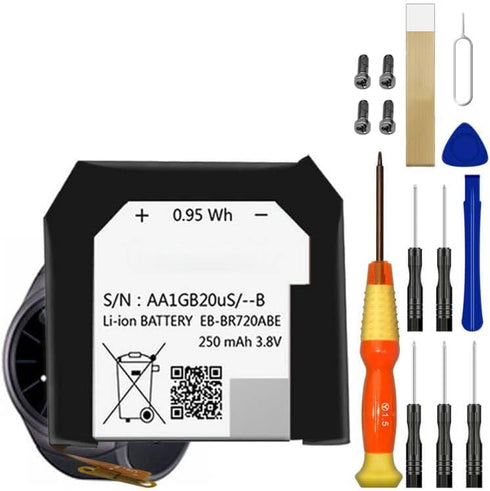 EB-BR720ABE Battery for Samsung Gear S2 Classic SM-R732/Gear S2 SM-R720 Smart Watch SM-R7200ZWAXAR SM-R7200ZKAXAR Replacement Battery with [Set of...