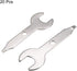 uxcell Electrical Grinder Wrench, 9.5mm Single Open End Wrench Spanner 20pcs...