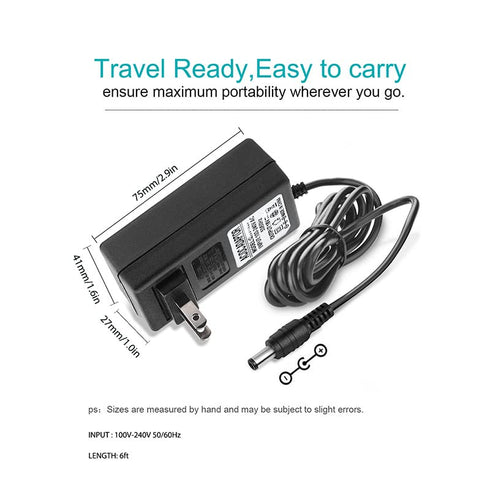 18V Massager Gun Charger Power Supply Adapter Fit for Hyperice Hypervolt 2 Pro Hypervolt 2 53200 038-00,Hypervolt Go 55000 001-00,Hypervolt Go 2 5...