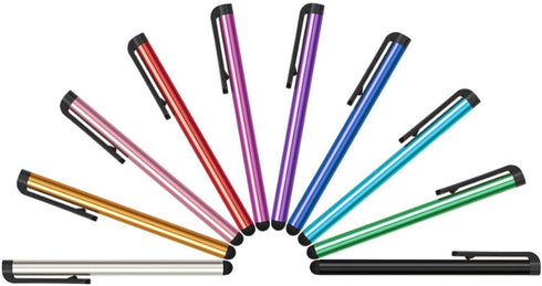 homEdge Slim Stylus Pen Set of 20 Pack, Universal Stylus Compatible with All Device with Capacitive Touch Screen – 10 Color......