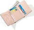MEISEE Girls Women Wallet Tri-folded flowers Wallet Cash Pocket Card Holder Coin Purse with ID Window elegant youthful and cute...