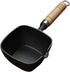 Yardwe Cast Iron Pot, Butter Iron Oil Heating Pot with Wooden Handle Cookware Melting Pot (4inch)...