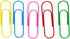 4 Inch Large Paper Clips,25 Pcs Jumbo Paper Clips Vinyl Coated Giant Paperclips for Files, Papers, Bookmark, Office Supply,Multicolor 10CM...