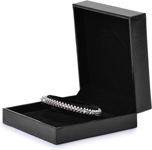 Oirlv Black Velvet Bracelet Gift Box,Jewelry Bracelet Bearer...