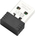 USB WiFi Adapter for Desk PC Laptop Windows 7 10 11, WiFi 6 300Mbps 2.4GHz Wireless Network Receiver, 802.11ax Mini USB Wi-Fi LAN Card, Driver-Fre...